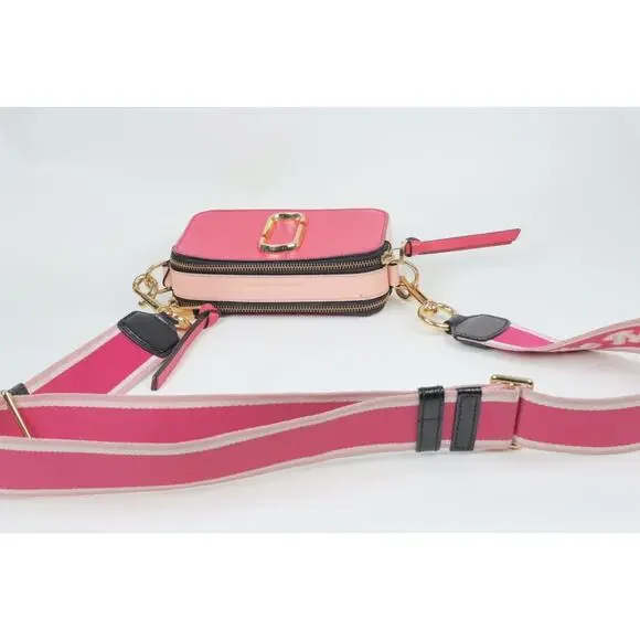 Marc Jacobs Snapshot Colorblock Saffiano Leather Small Camera Crossbody Bag